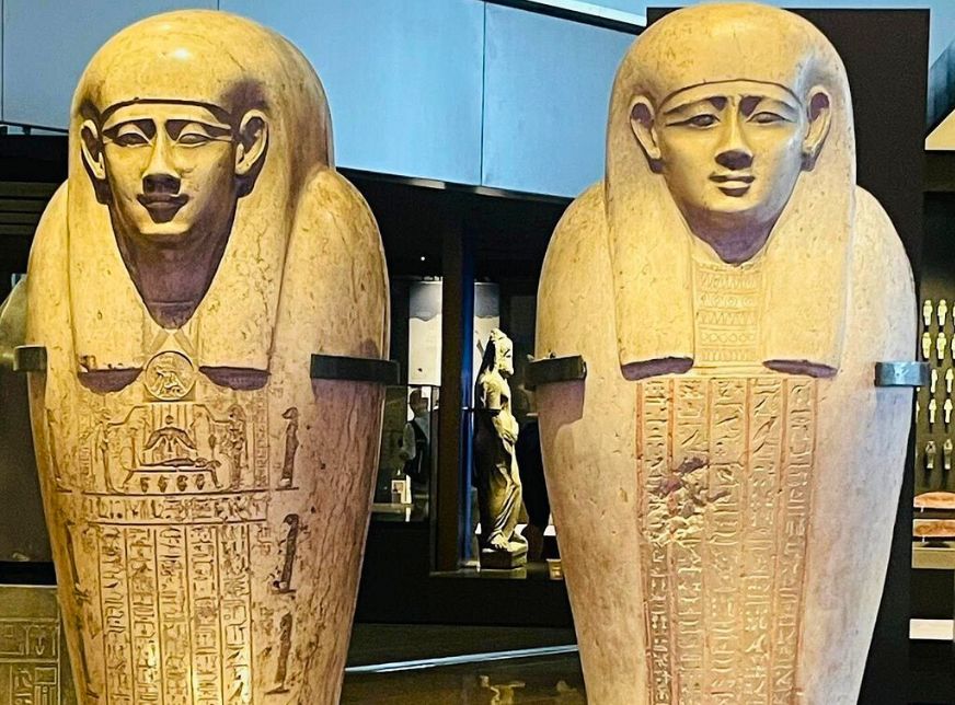 Tour zu den Pyramiden von Gizeh und dem Museum der ägyptischen Zivilisation vom Hafen von Alexandria